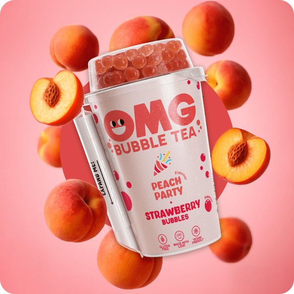 Peach Party Bubble Tea