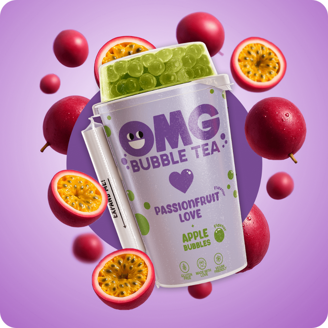 Passionfruit Love Bubble Tea
