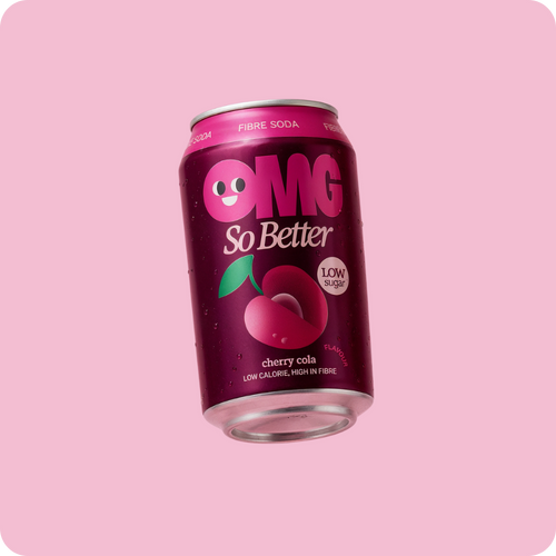 Cherry Cola Fibre Soda