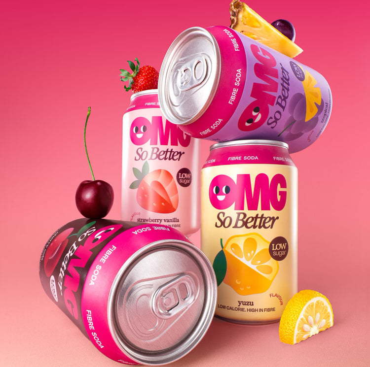 Fibre Soda 4 skonių rinkinys